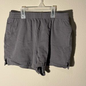 Gray Sweat Shorts